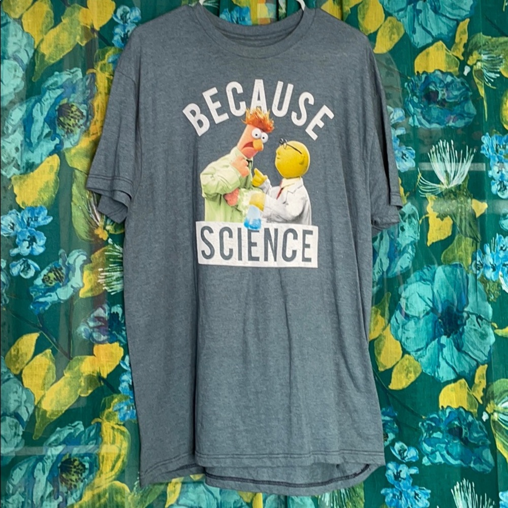 THE MUPPETS science tee shirt
